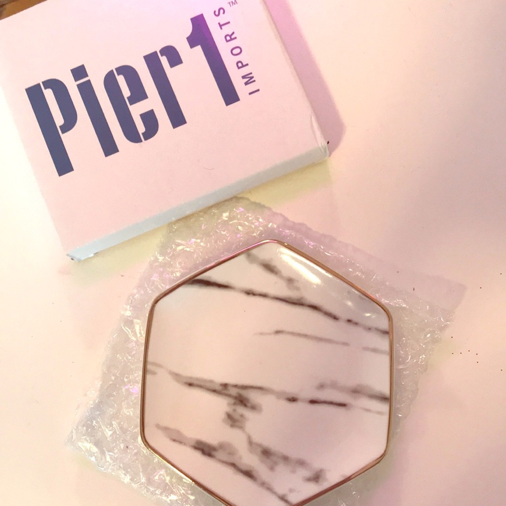 Marble trinket tray!